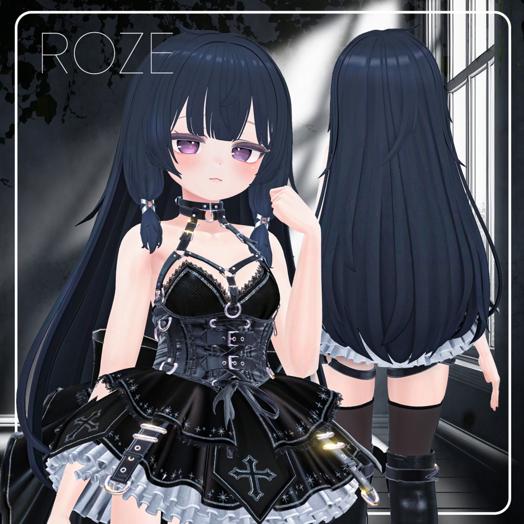 【ROZE Hair】-ロゼ-「4アバター対応」