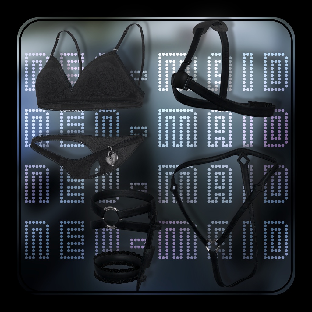 🌟セール🌟NEO-MAID-ギミック付き衣装【3アバター】