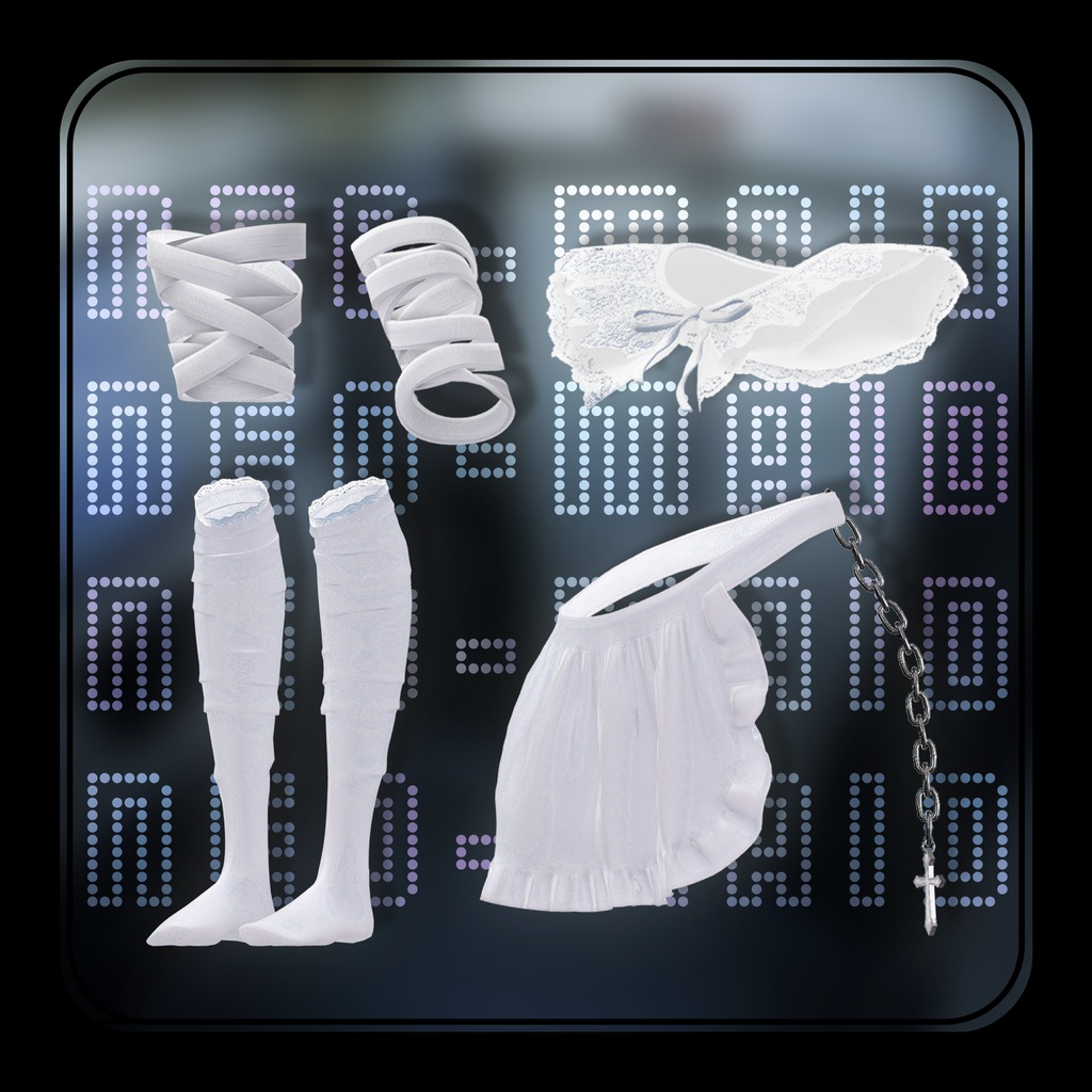 🌟セール🌟NEO-MAID-ギミック付き衣装【3アバター】