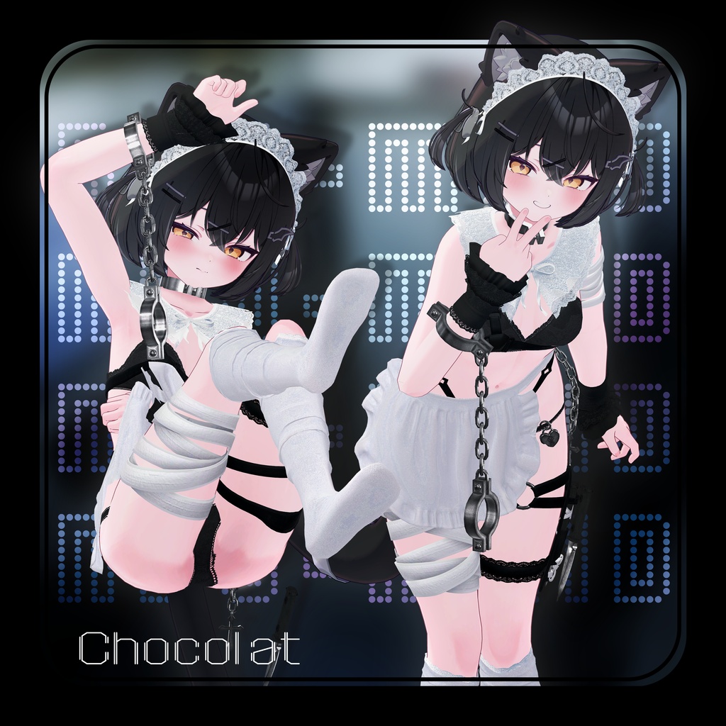 🌟セール🌟NEO-MAID-ギミック付き衣装【3アバター】