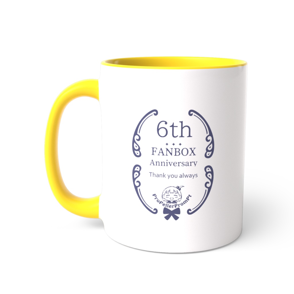【6周年記念グッズ】ツートンカラーマグカップ