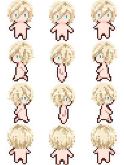 【piktSQUARE】英智と敬人アバター【配布】