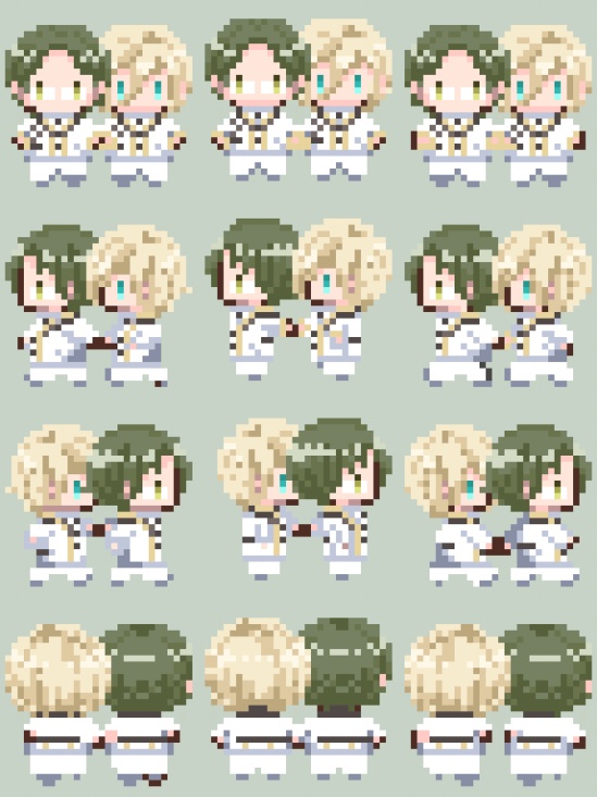 【piktSQUARE】英智と敬人アバター【配布】