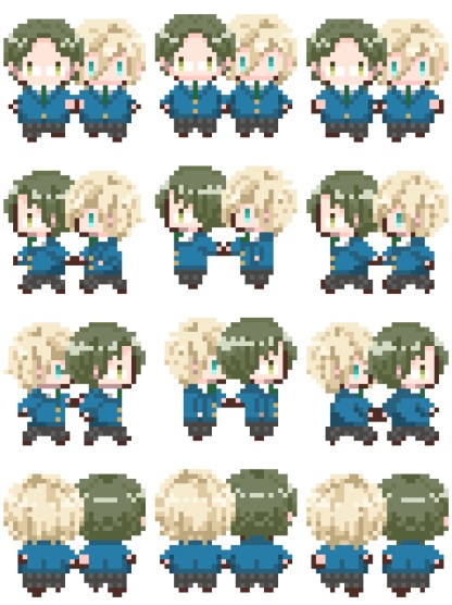 【piktSQUARE】英智と敬人アバター【配布】