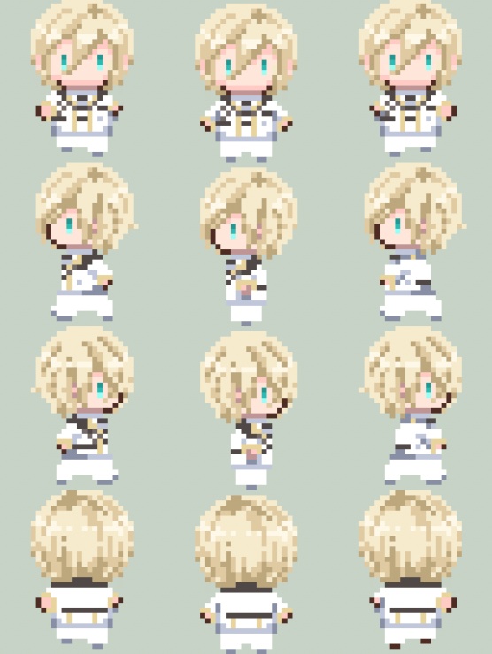 【piktSQUARE】英智と敬人アバター【配布】