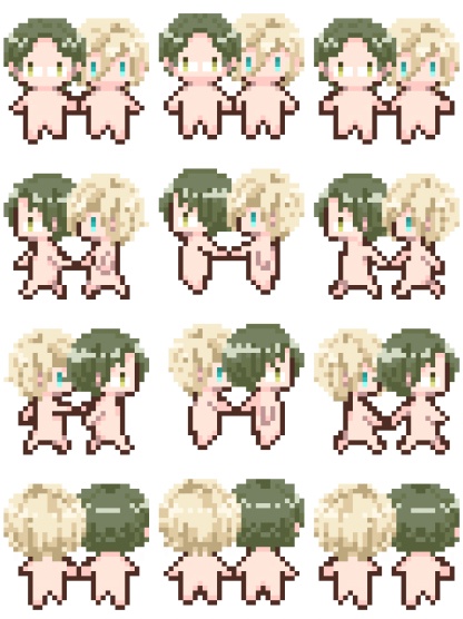 【piktSQUARE】英智と敬人アバター【配布】