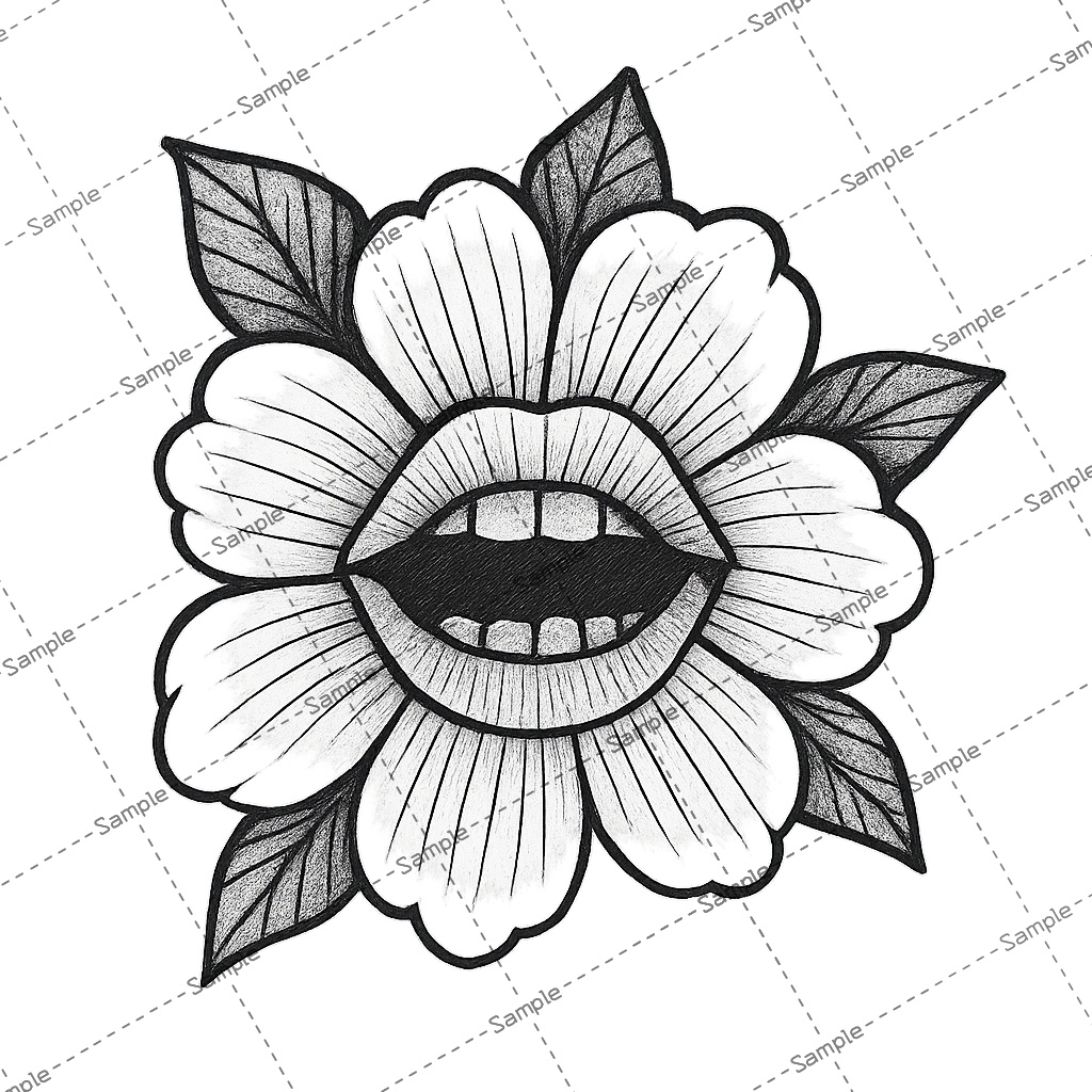 Tatoo No.03   口花（コウカ）2色セット