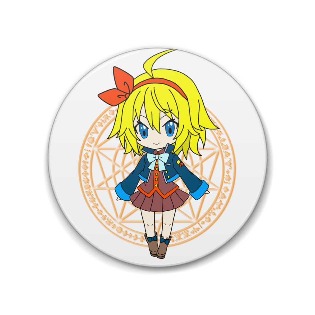 魔法学生の女の子（創作）