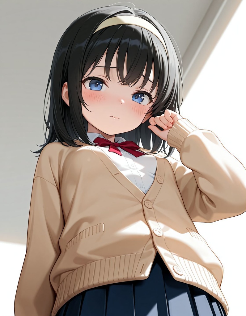 今日は、これしかなかったの💢、ブラもお揃いなんだよ