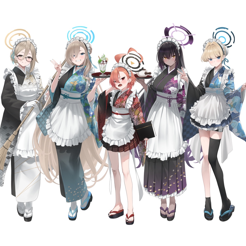 C＆C　和服メイド　アクスタ