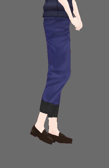 【無料】七分スウェットズボン【VRoidテクスチャ】