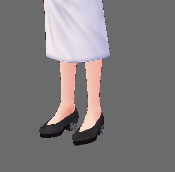 【無料】シックなパンプス【VRoidテクスチャ】