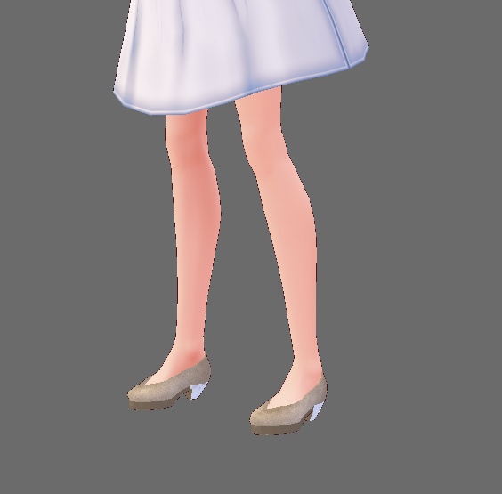 【無料】シックなパンプス【VRoidテクスチャ】