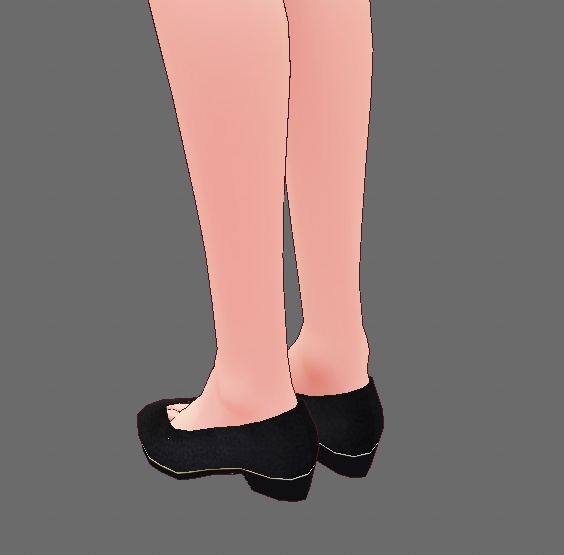 【無料】シックなパンプス【VRoidテクスチャ】