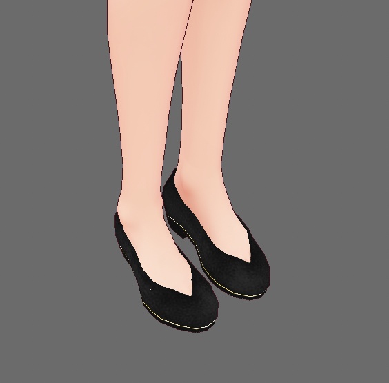 【無料】シックなパンプス【VRoidテクスチャ】