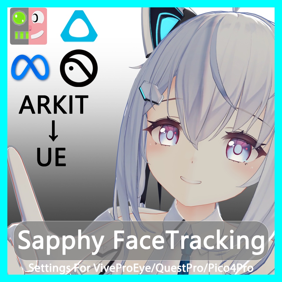 Sapphy(サフィー) Face Tracking Settings