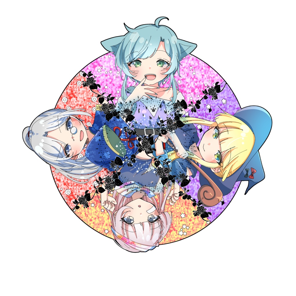 【D4DJ】フォトンメイデン ハロウィンアクリルキーホルダー