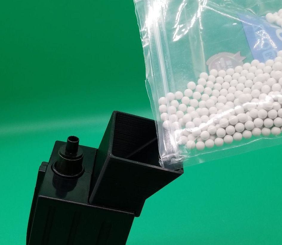 電動給弾器クイッくん専用 拡張ロートアダプター!