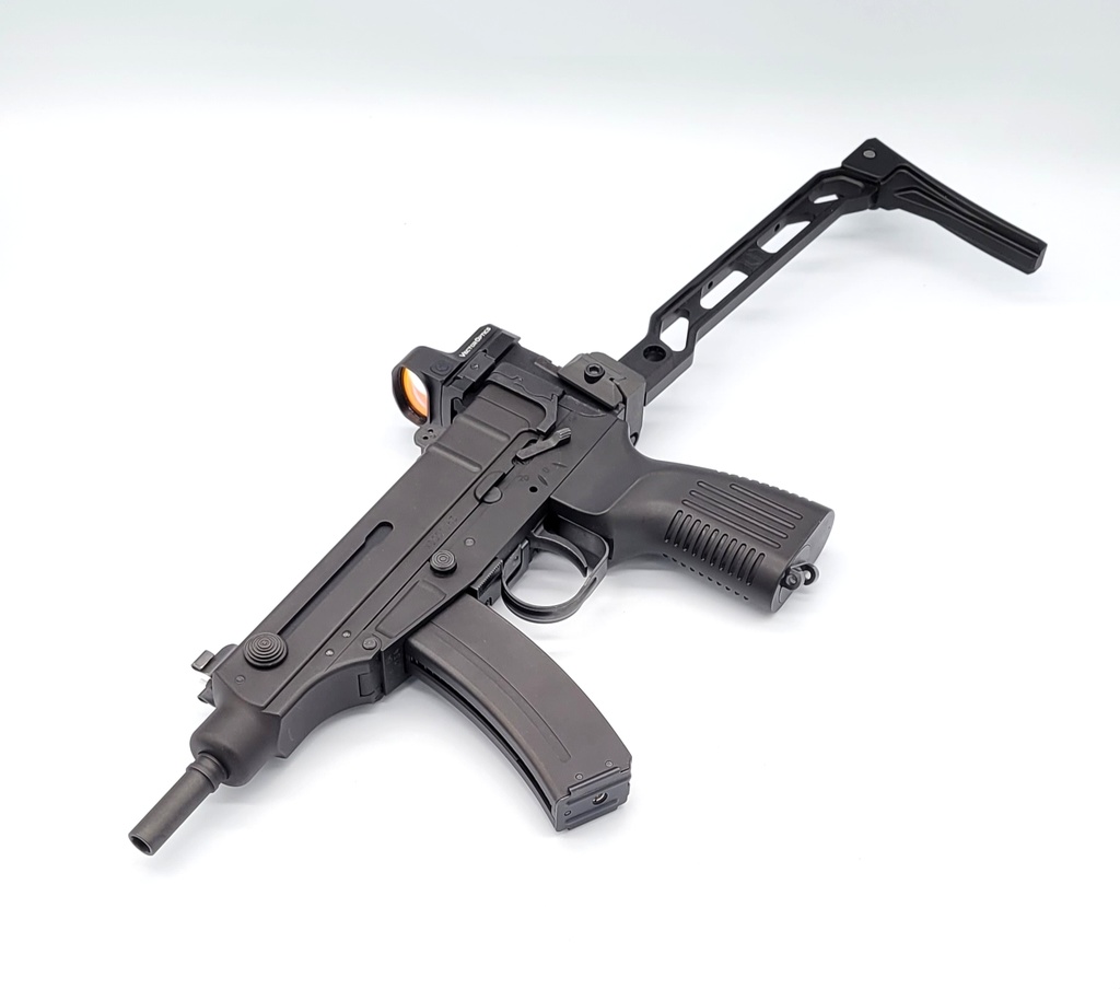 KSC Vz61 20mmマウント搭載1913ストックアダプタ