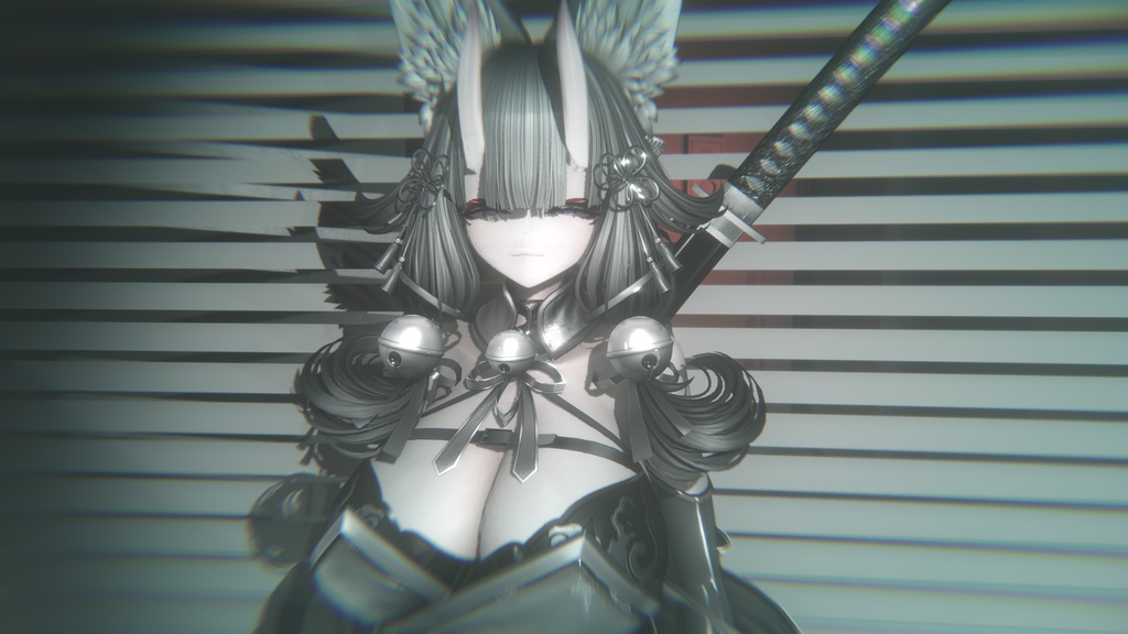 誰でも黒rimマテリアル(Poiyomi)