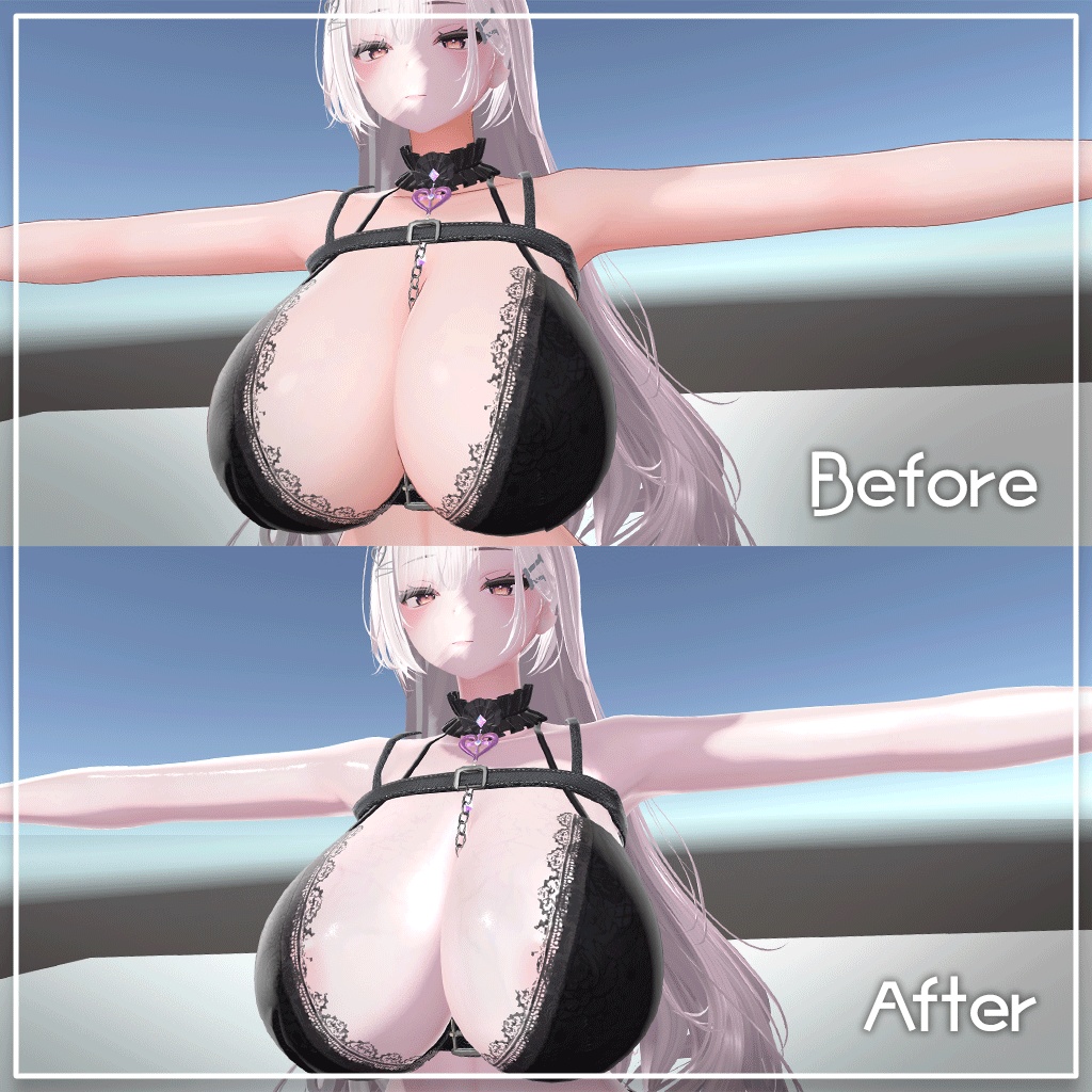 チー牛リアル影調エロ肌material