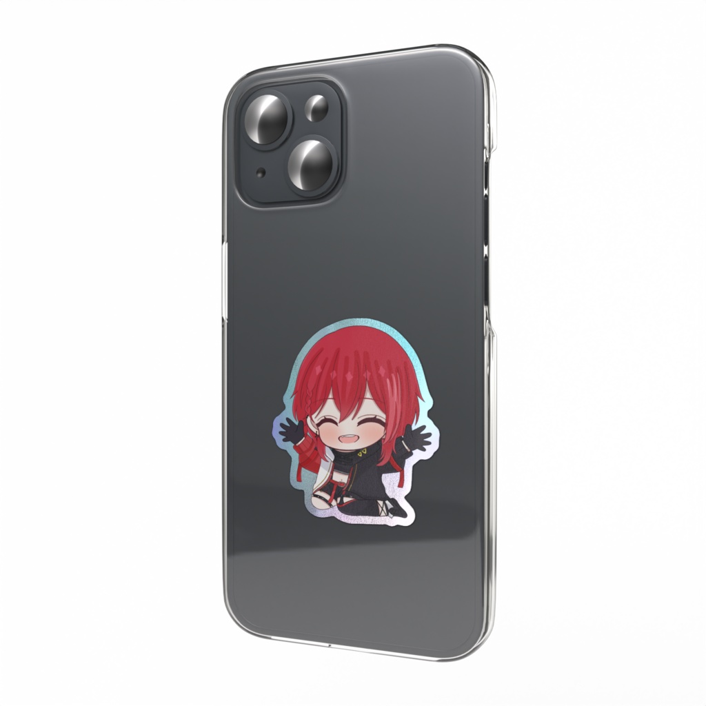 朱音ようか_オーロラスマホステッカー