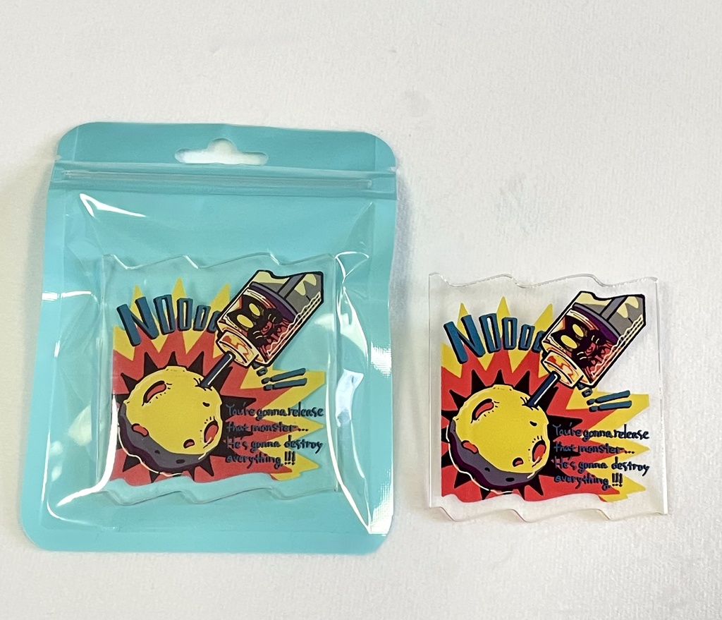 【アクリルピンバッジ】大きめサイズ各種