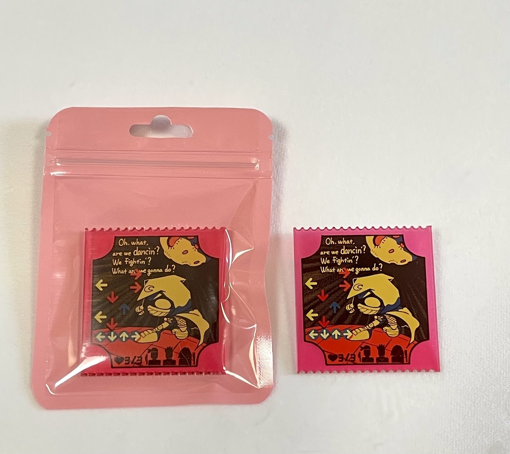 【アクリルピンバッジ】大きめサイズ各種