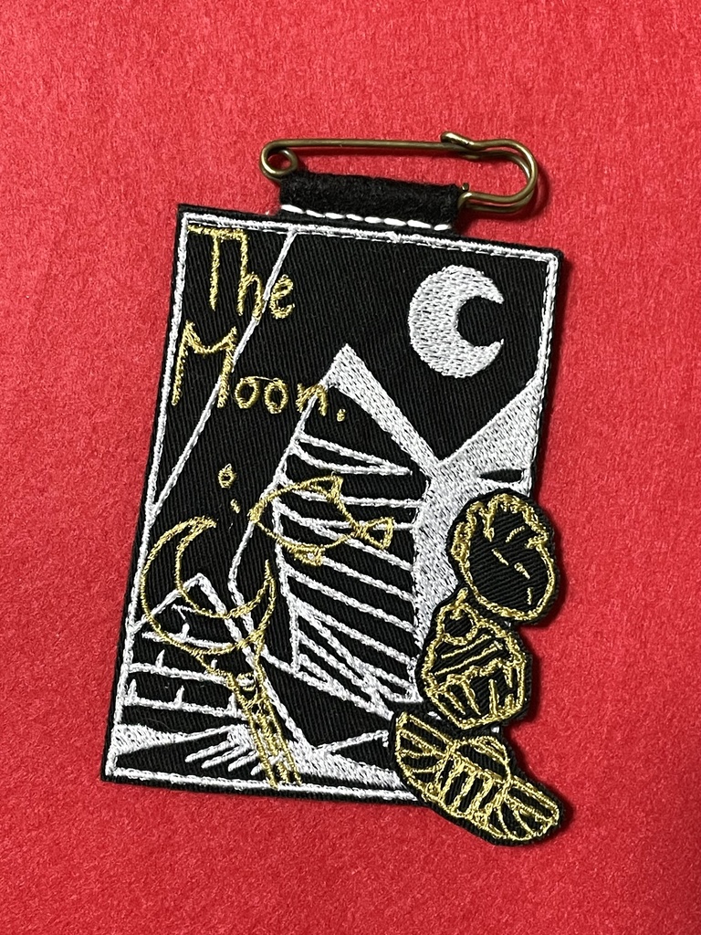 ムンナ刺繍バッジ