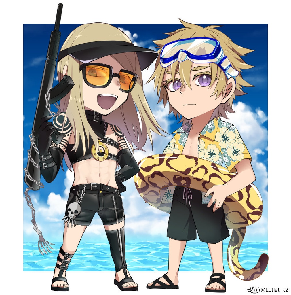 テスデイ夏アクスタ