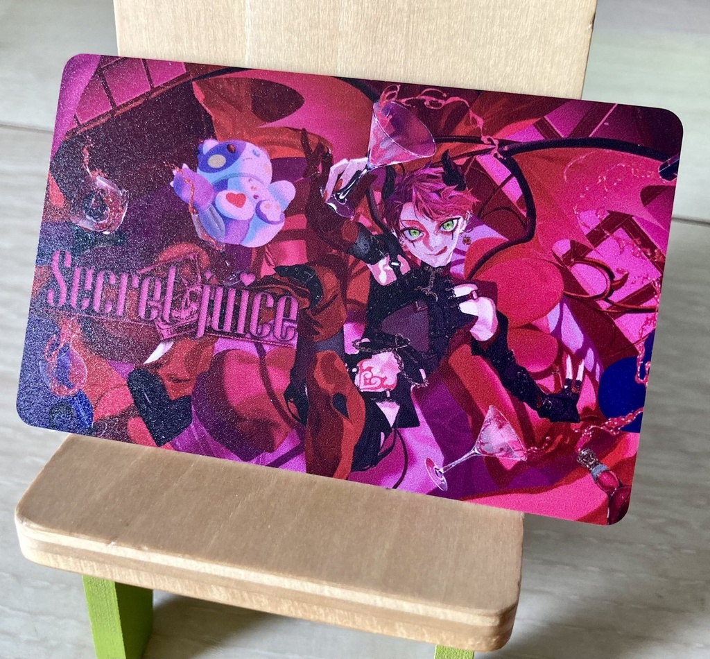 Secret juice ミュージックカード