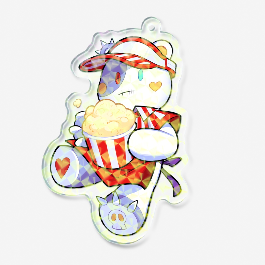 チェイサーホログラムアクリルキーホルダー【ポップコーンコラボ】