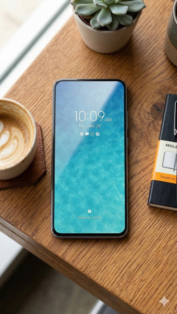 遠く青い海を想い…