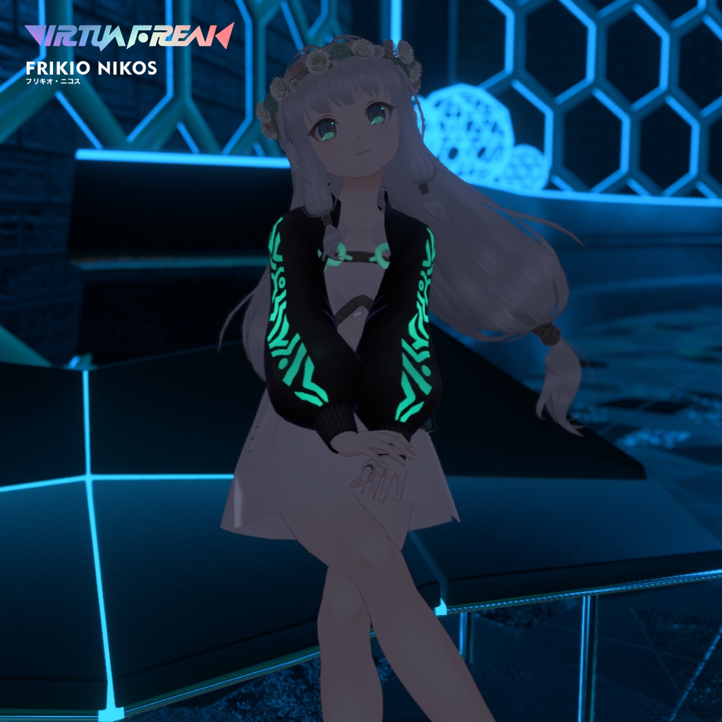 【VRC/VRM/MMD対応】オリジナル3Dモデル『NIKO』 by VIRTUAFREAK