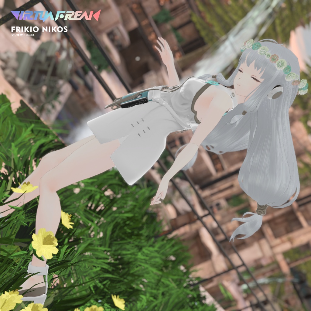 【VRC/VRM/MMD対応】オリジナル3Dモデル『NIKO』 by VIRTUAFREAK