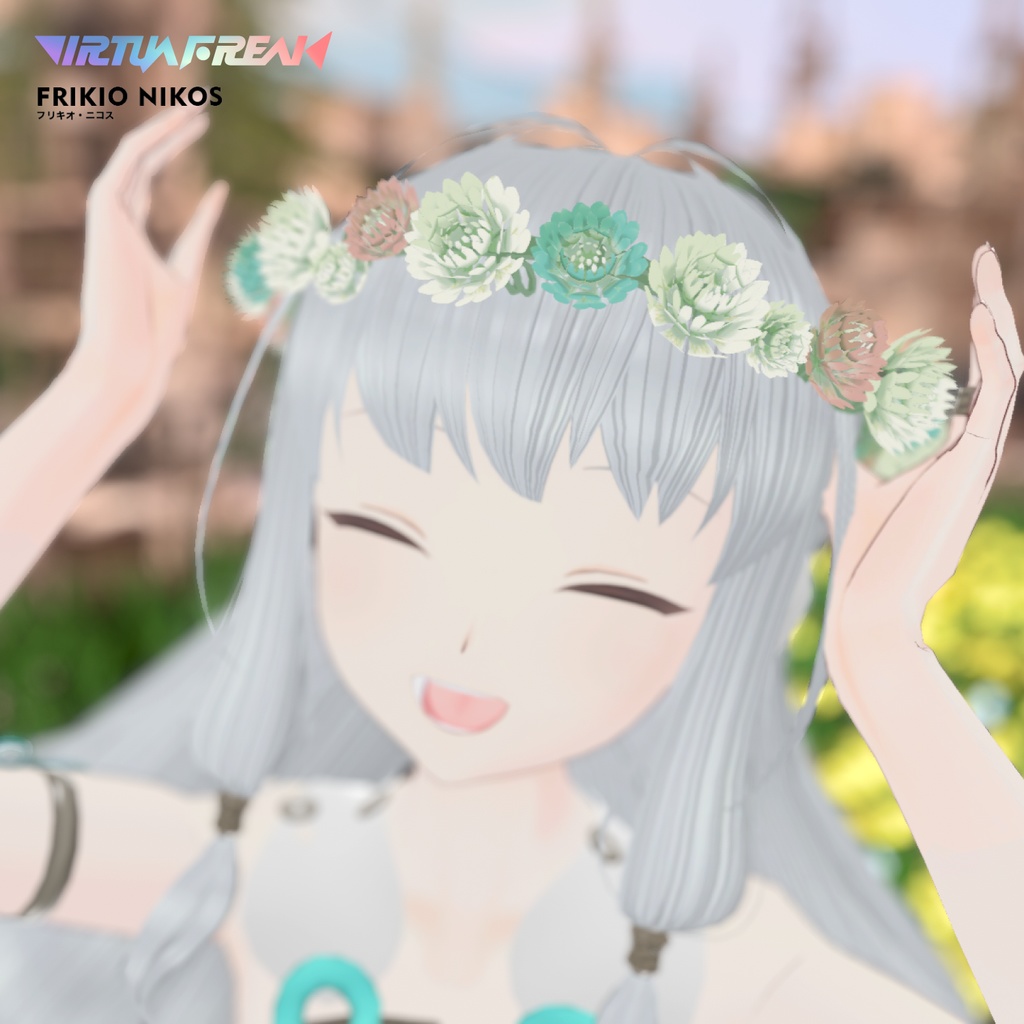 【VRC/VRM/MMD対応】オリジナル3Dモデル『NIKO』 by VIRTUAFREAK