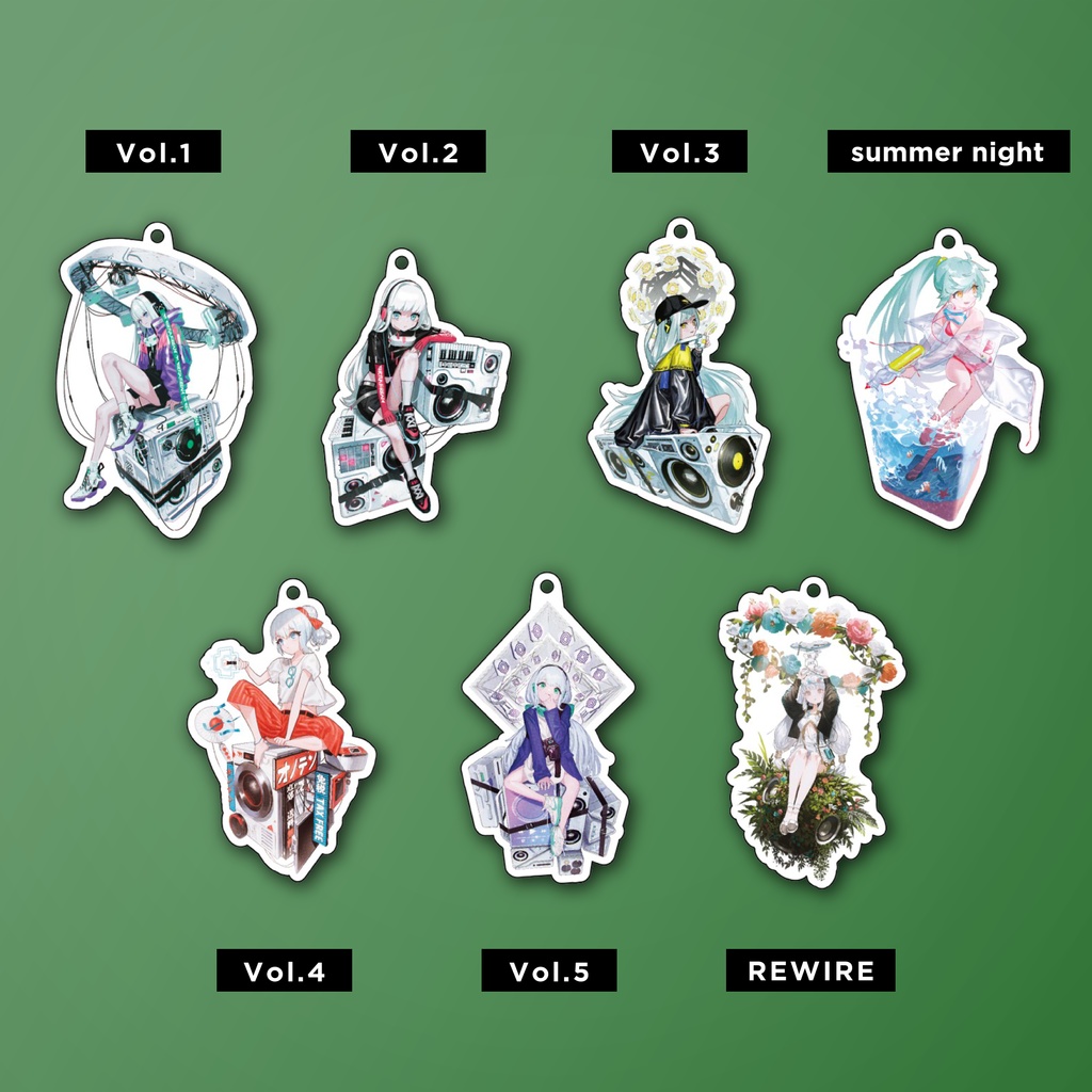 NIKO アクリルキーホルダー