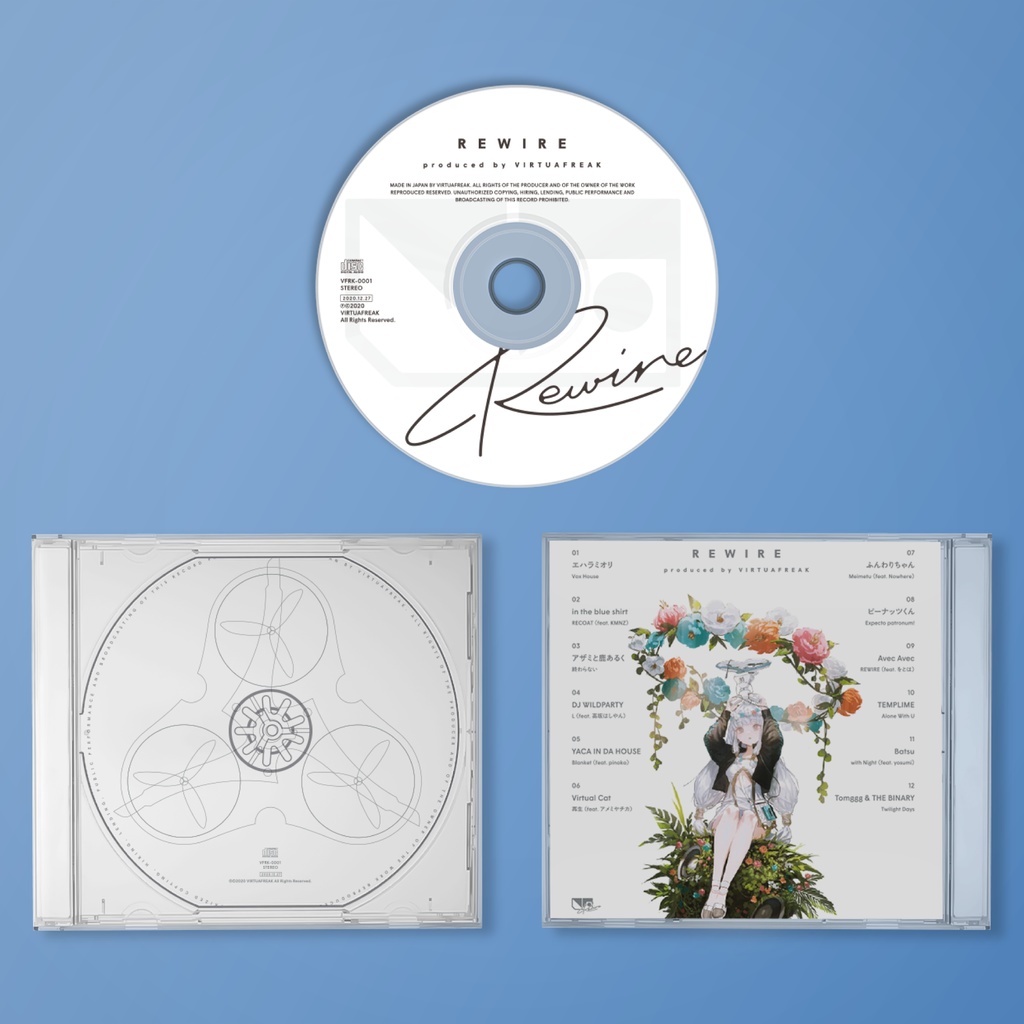 コンピレーションアルバム「REWIRE」 produced by VIRTUAFREAK