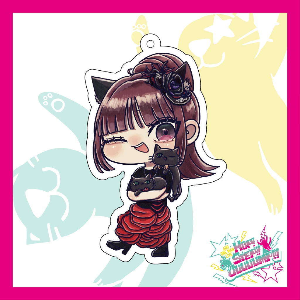 アクリルキーホルダー【Hop！Step！！JUUUUMP！！！】