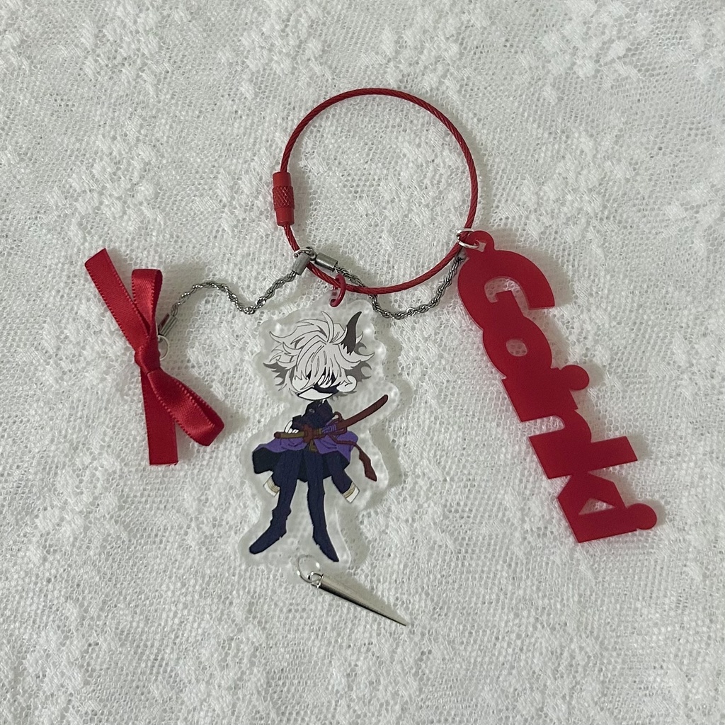 ご陰気ワイヤーキーホルダー