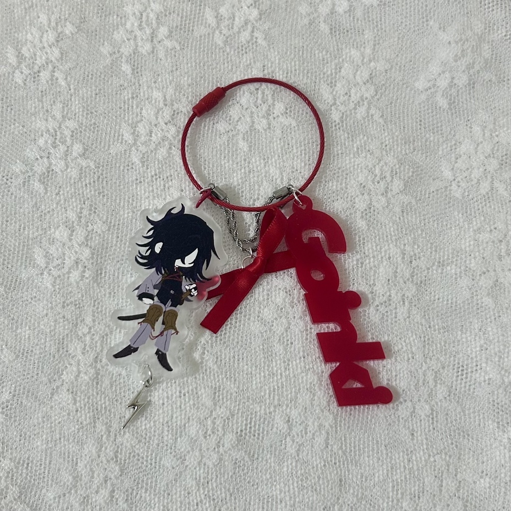 ご陰気ワイヤーキーホルダー