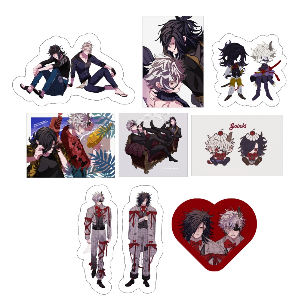 ご陰気オーロラステッカーⅡ