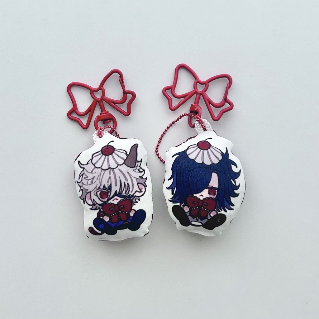 ご陰気クッションキーホルダー