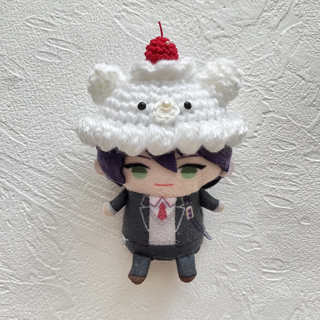 くま耳クリーム帽子