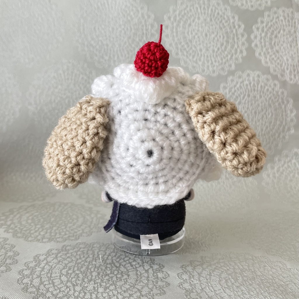 垂れ耳ボンネット&リボンタイ