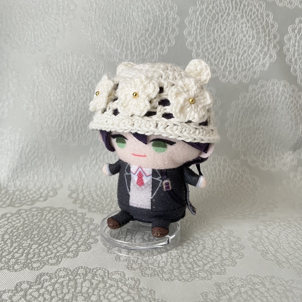 くま耳フラワーハット