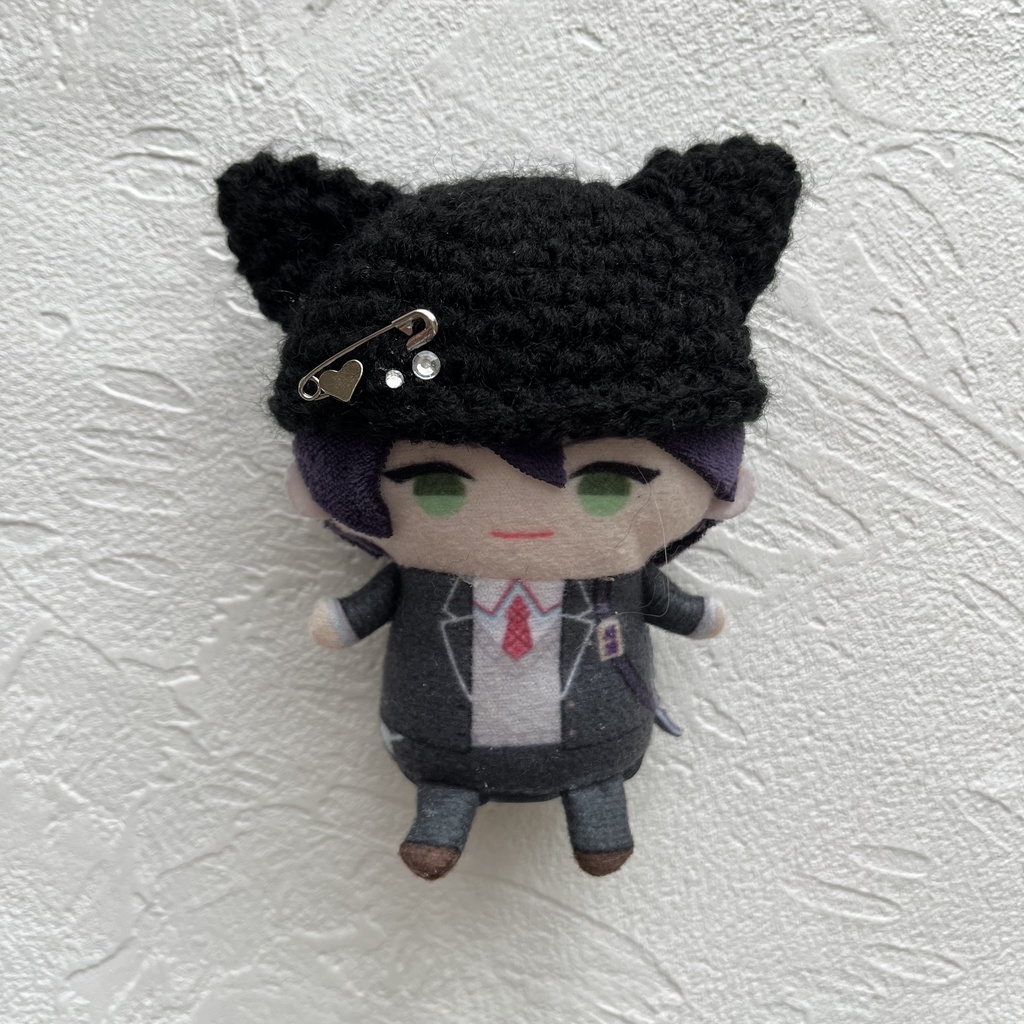 パンク風猫耳帽子