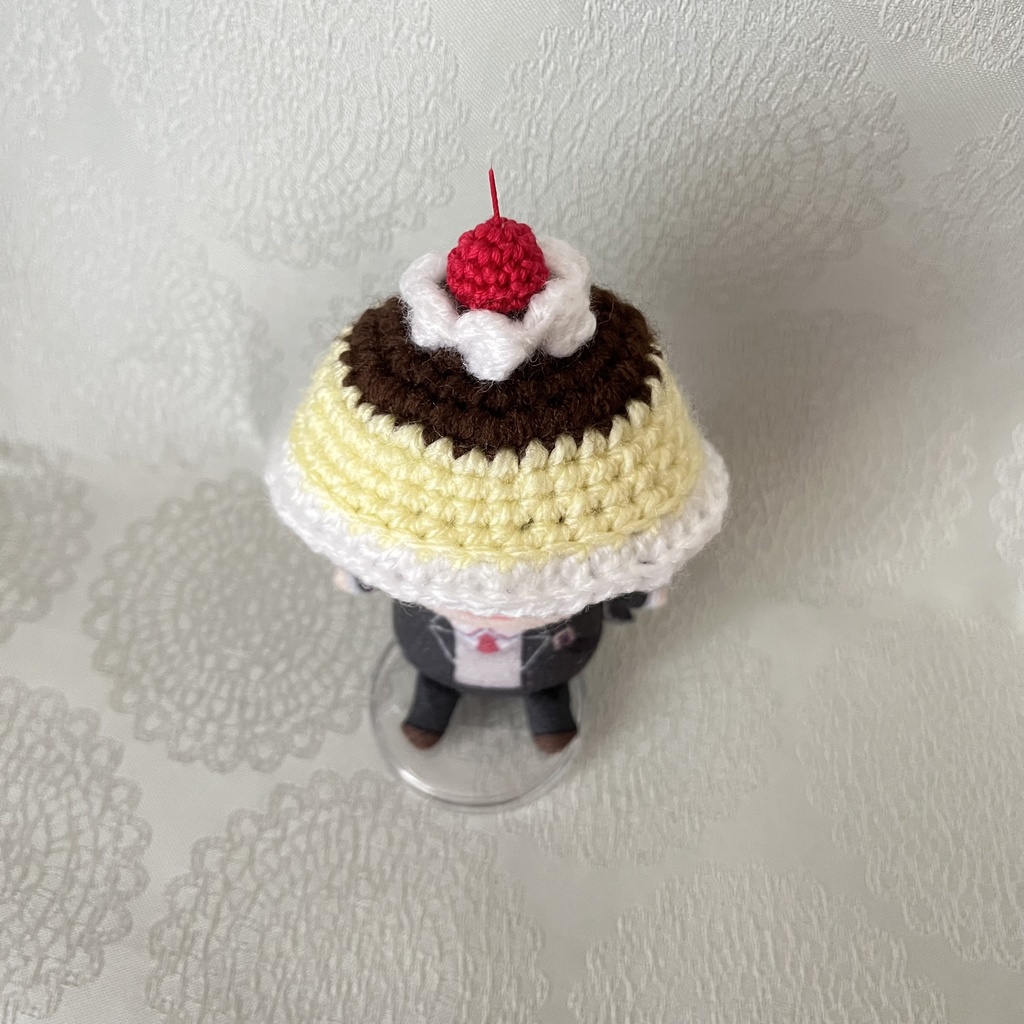 なりきりプリン帽子