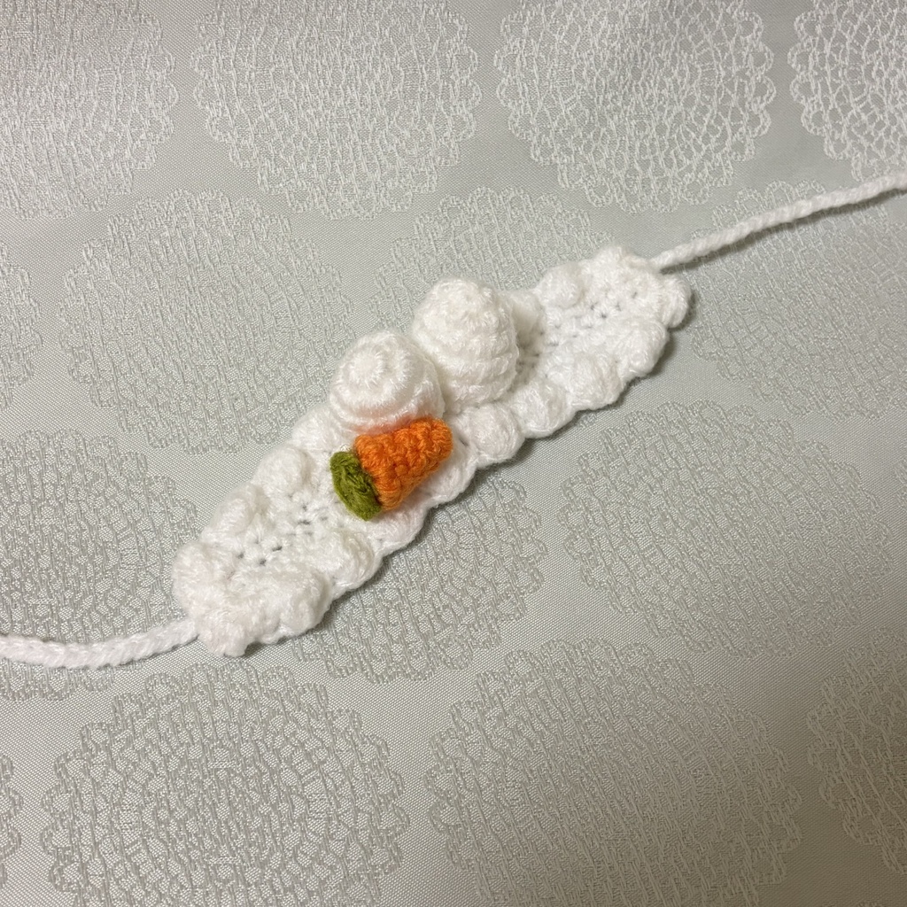 🥕うさ耳ヘッドドレス