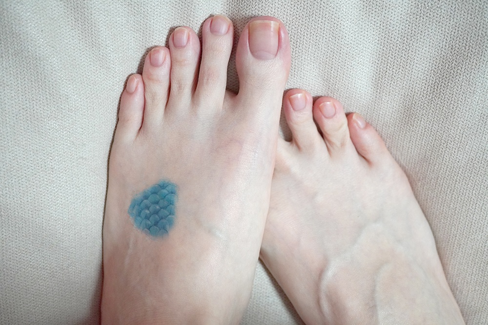 【リニューアル】鱗のタトゥーシール